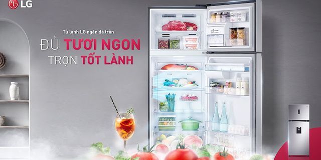 Cách mở ngăn đá tủ lạnh LG