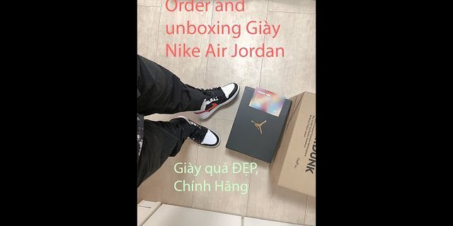Cách mua giày Jordan chính hãng
