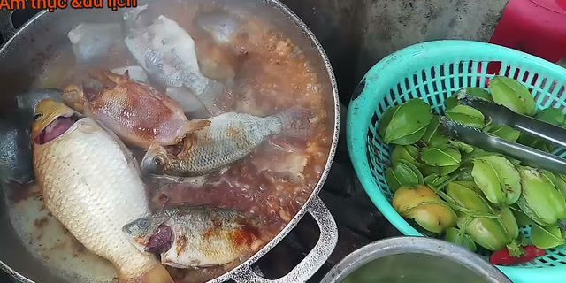 Cách nấu canh cá rô với khế chua