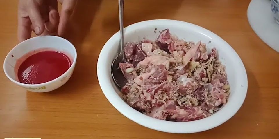 Cách nấu thịt ngan cho bé