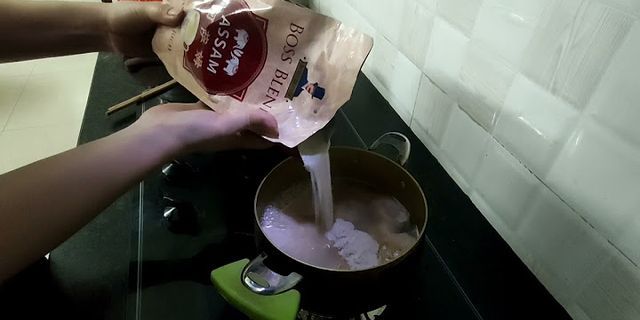 Cách nấu trà Sữa ủ lạnh