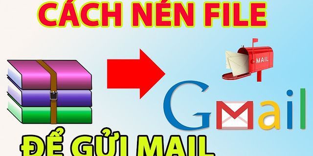 Cách nén file pdf để gửi mail Outlook