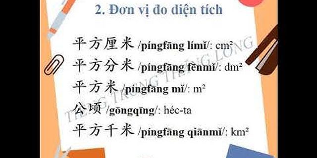 Cách nói khoảng cách trong tiếng Trung