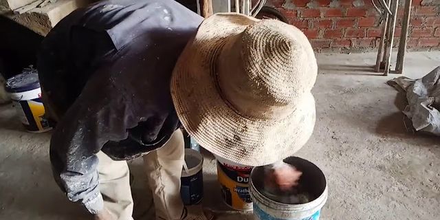 Cách pha sơn tường dulux