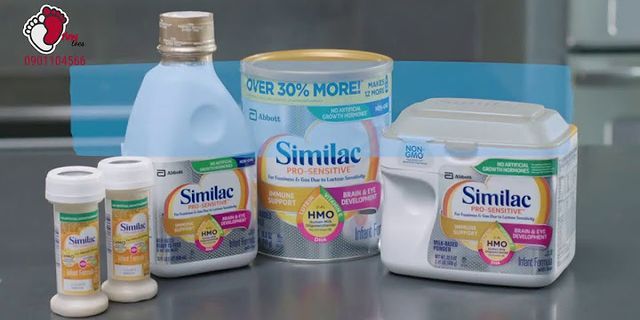 Cách pha sữa similac từ 6-12 tháng