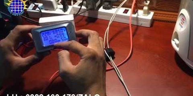 Cách sử dụng đồng hồ đo điện đa năng hiển số
