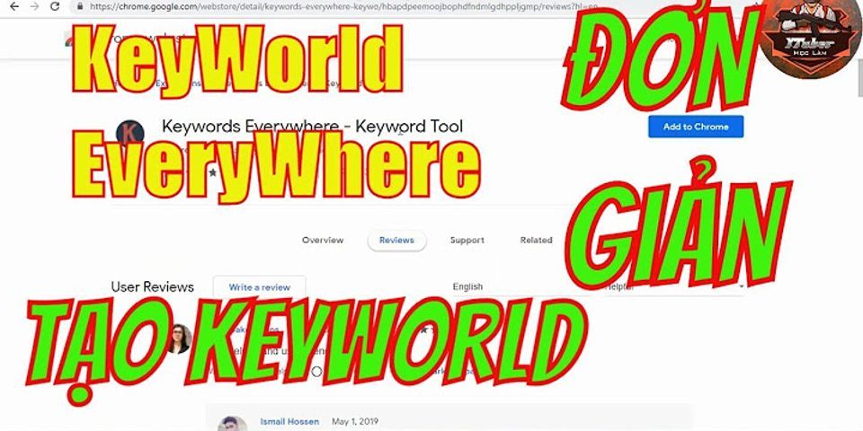 Cách sử dụng Keyword Everywhere
