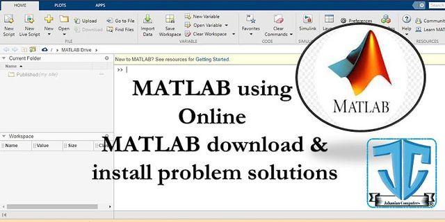 Cách sử dụng MATLAB online
