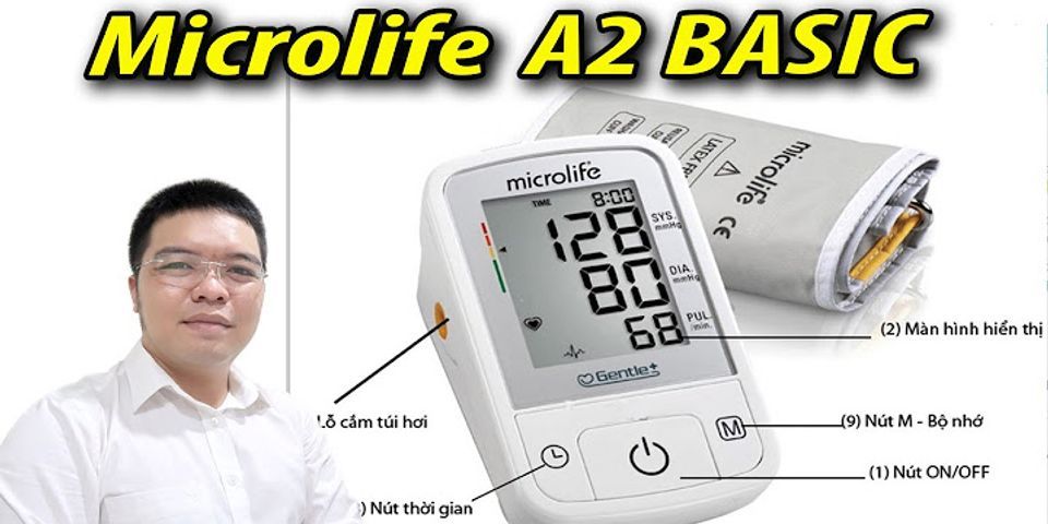 Cách sử dụng máy đo huyết áp Microlife BP A2 Classic