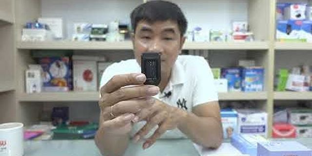 Cách sử dụng máy Fingertip Pulse Oximeter
