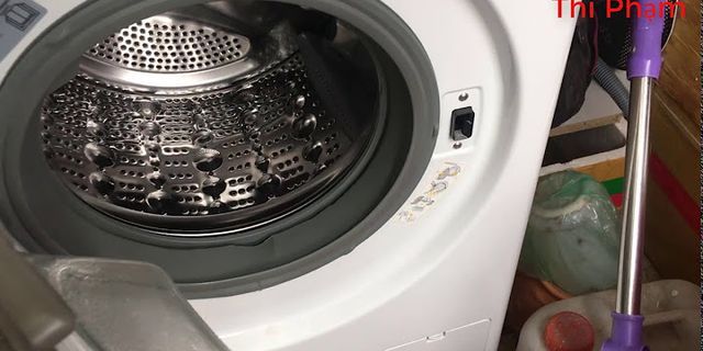Cách sử dụng máy giặt lg 8kg cửa ngang