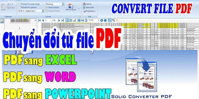 Cách sử dụng phần mềm chuyển đổi pdf sang word