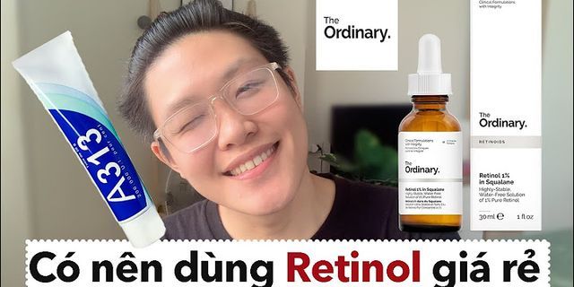 Cách sử dụng retinol Ordinary 2