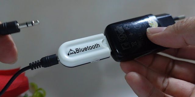 Cách sử dụng USB Bluetooth cho loa