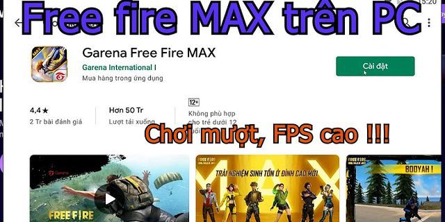 Cách tải FF Max trên máy tính