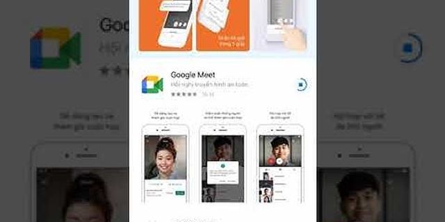 Cách tải Google Meet trên iPad 3
