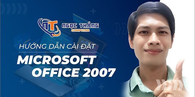 Cách tải Microsoft Access 2007