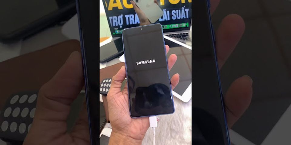 Cách tắt nguồn Samsung S10 Lite