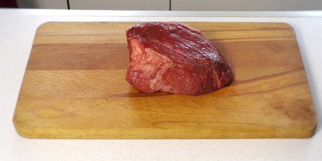 Cách thái thịt bò kho