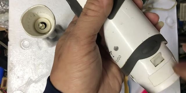 Cách tháo máy xay sinh to cầm tay Braun