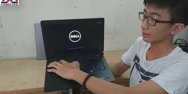 Cách tháo pin laptop Dell Latitude E5450