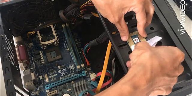 Cách thay tản nhiệt cho CPU