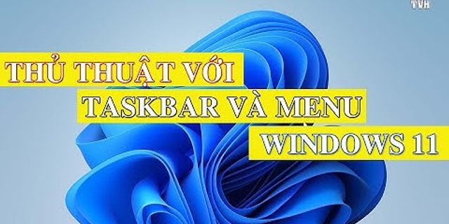 Cách thu nhỏ thành công cụ win 11