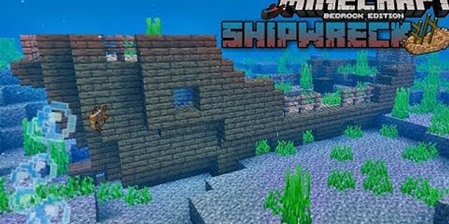 Cách tìm tàu đắm trong Minecraft