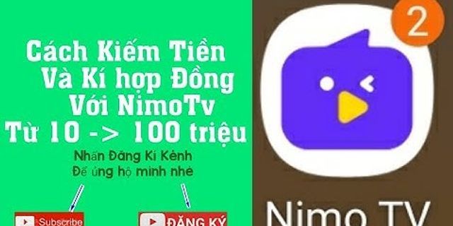 Cách tính lương Nimo TV