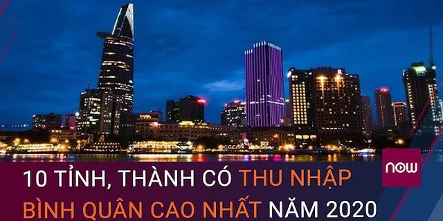 Cách tính thu nhập bình quân đầu người Việt Nam