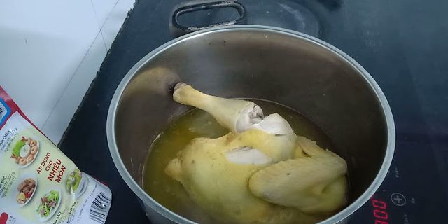 Cách trần lại thịt gà ᵭã luộc