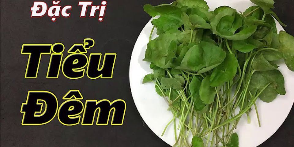 Cách trị đi tiểu nhiều lần tại nhà