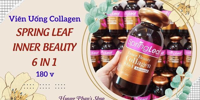 Cách uống Collagen Spring Leaf
