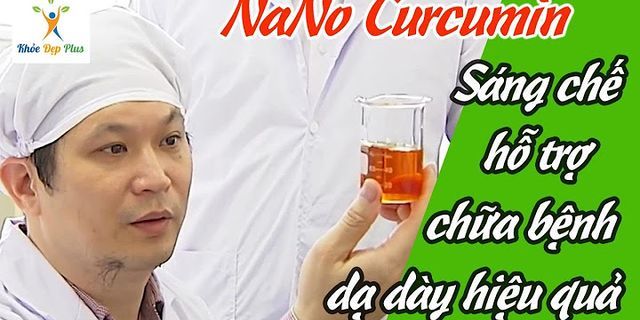 Cách uống nghệ Nano giảm cân