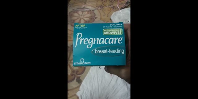 Cách uống Pregnacare Max bú