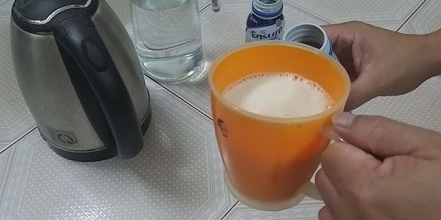 Cách uống sữa Ensure