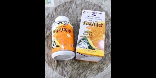 Cách uống vitamin C 1000mg Hàn Quốc