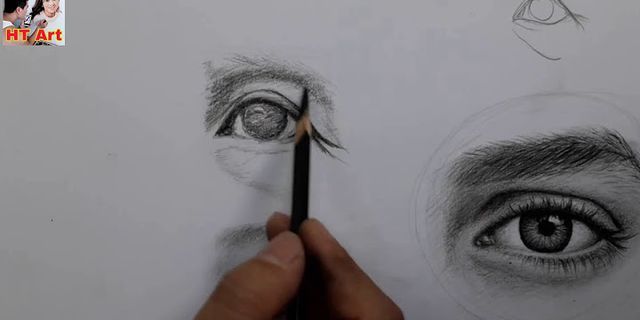 cách vẽ mắt mũi miệng