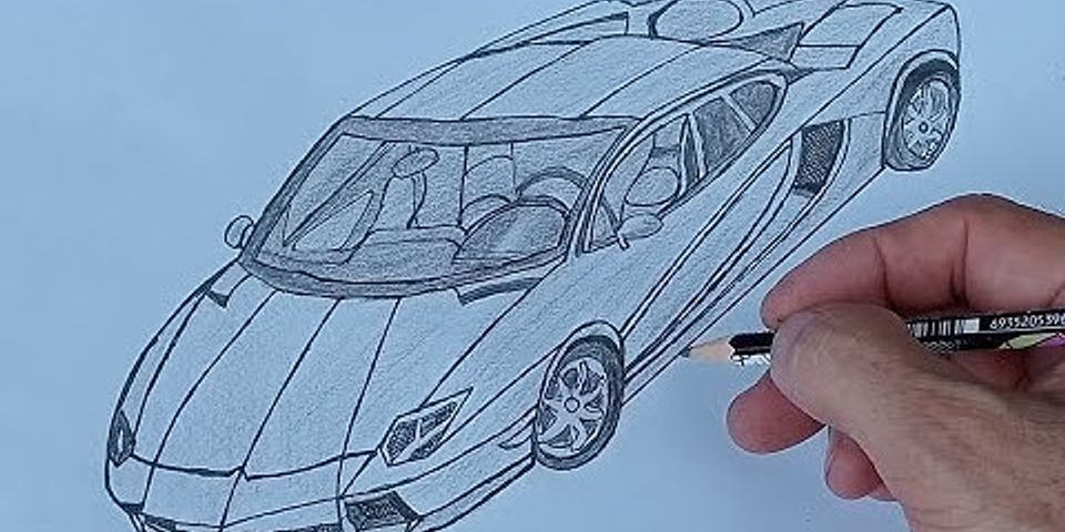 cách vẽ xe ô to đẹp nhất