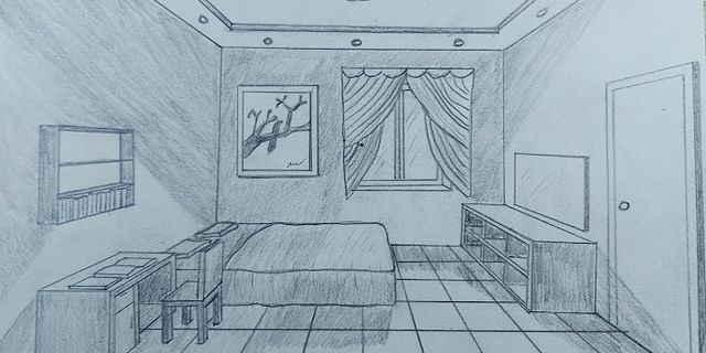 Cách vẽ phòng ngủ đẹp nhất