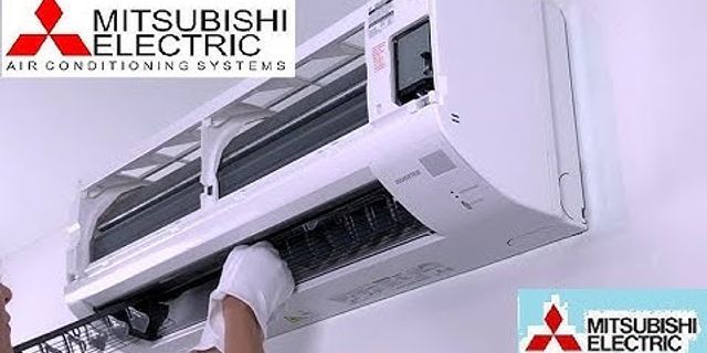 Cách vệ sinh máy lạnh Mitsubishi Heavy Duty
