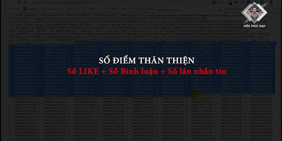 Cách xem ai đó vào tường facebook nhiều nhất