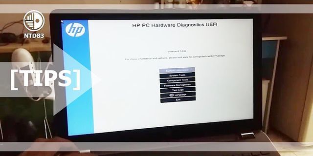 Cách xem nhiệt độ laptop HP