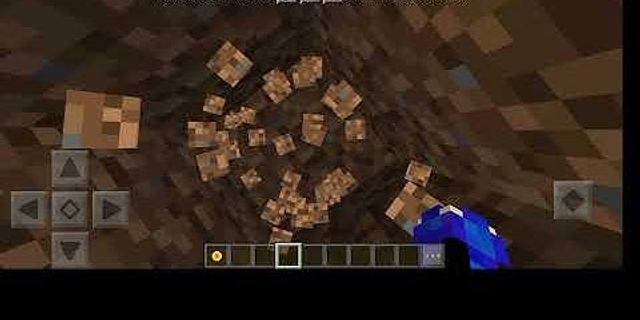 Cách xóa block trong Minecraft pe