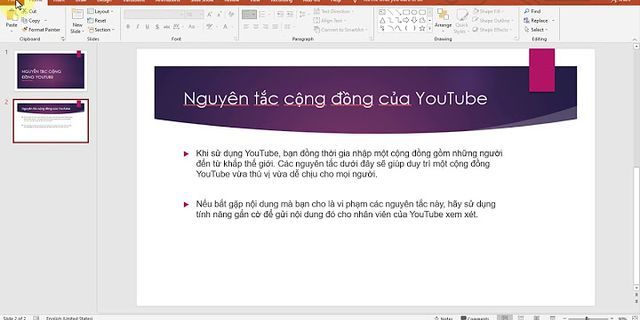 Cách xóa động kế đỏ trong PowerPoint