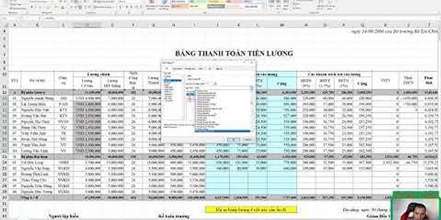 Cách xoay đồng trong Excel