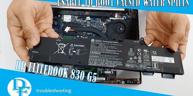 Can a laptop be fixed after water damage?