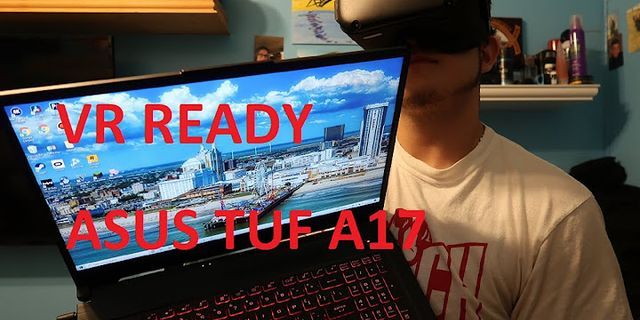 Can gaming laptops run VR?