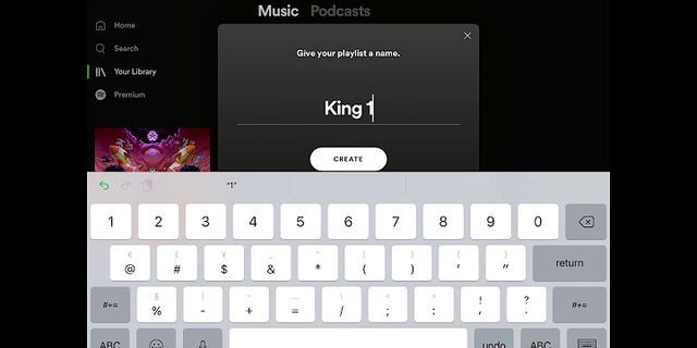 Can I make my own playlist on Spotify?