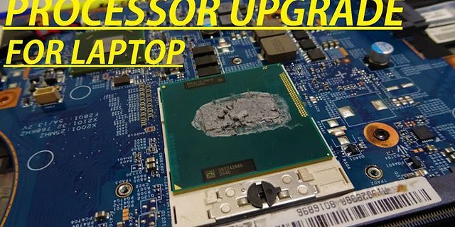 Can I upgrade CPU without changing motherboard in laptop?